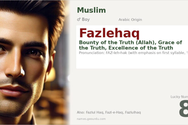 Fazlehaq Name Meaning — Arabic Origin, Boy Name & Islamic Significance (2025)