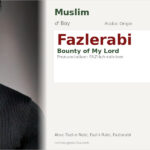 Fazlerabi Name Meaning and Details