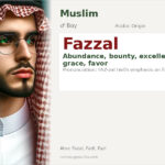Fazzal Name Meaning and Details