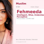 Fehmeeda Name Meaning and Details