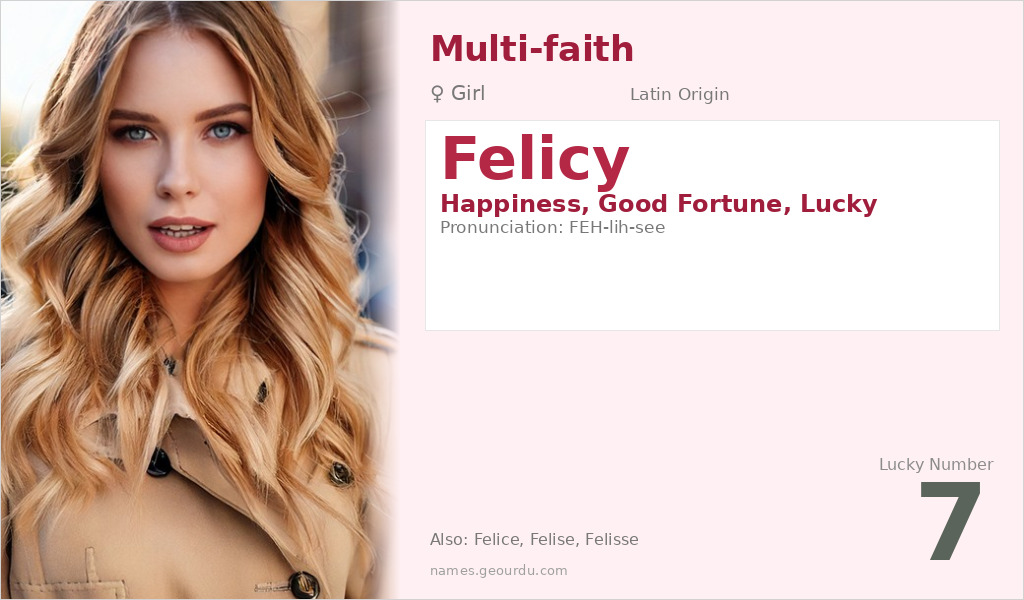 Felicy Name Meaning and Details