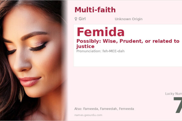 Femida Name Meaning — Origin, Gender & Details (2025)