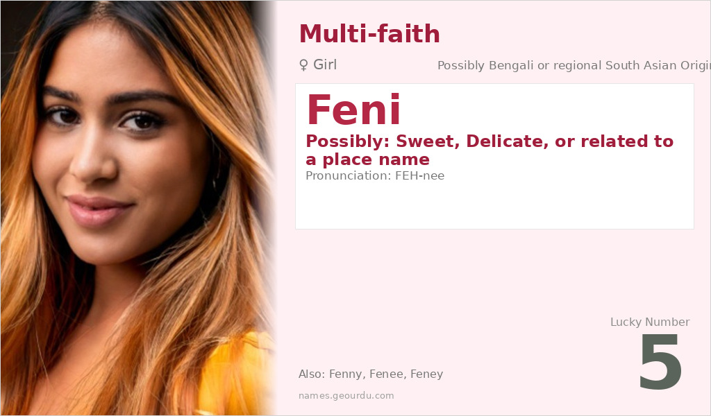 Feni Name Meaning and Details