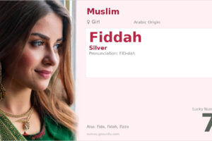 Fiddah Name Meaning and Details