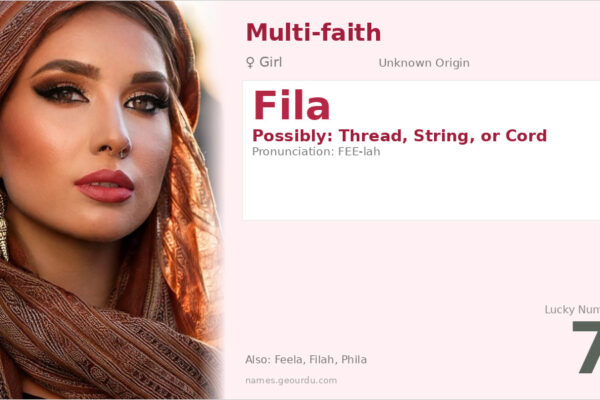Fila Name Meaning — Origin, Gender & Details (2025)