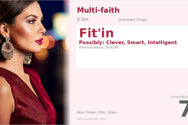Fit’in Name Meaning — Origin, Gender & Details (2025)