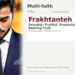 Frakhtanteh Name Meaning and Details