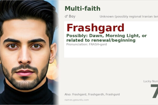 Frashgard Name Meaning — Origin, Gender & Details (2025)