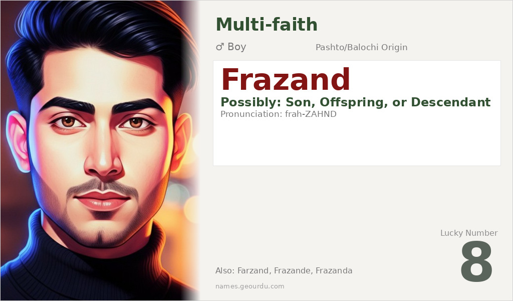 Frazand Name Meaning and Details