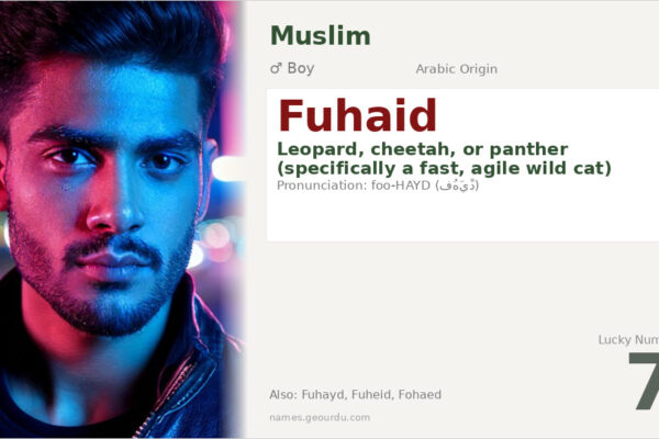 Fuhaid Name Meaning — Arabic Origin, Boy Name & Details (2025)