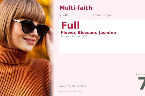 Full Name Meaning — Persian Origin, Girl Name & Details (2025)