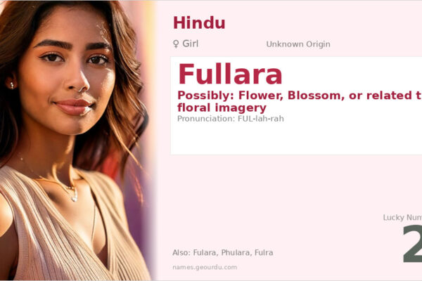 Fullara Name Meaning — Origin, Gender & Details (2025)