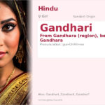 Gandhari Name Meaning and Details