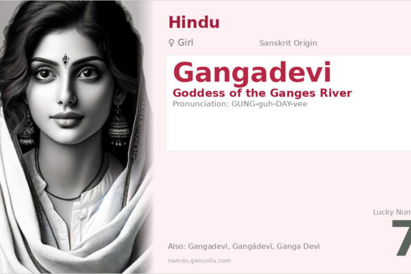 Gangadevi Meaning — Goddess of Ganges, Sanskrit Origin & Details (2025)