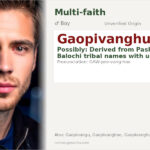 Gaopivanghu Name Meaning and Details
