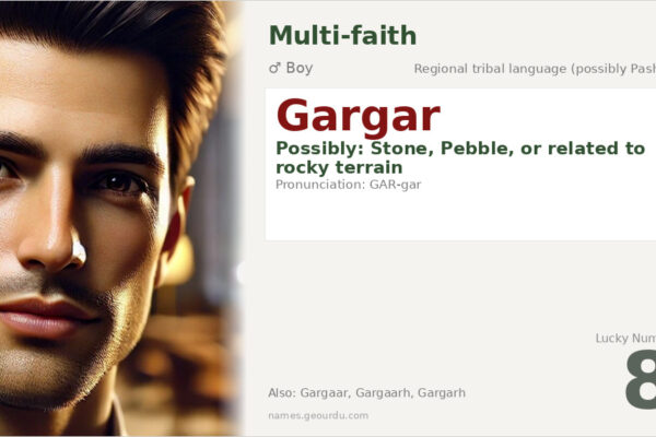Gargar Name Meaning — Origin, Gender & Details (2025)