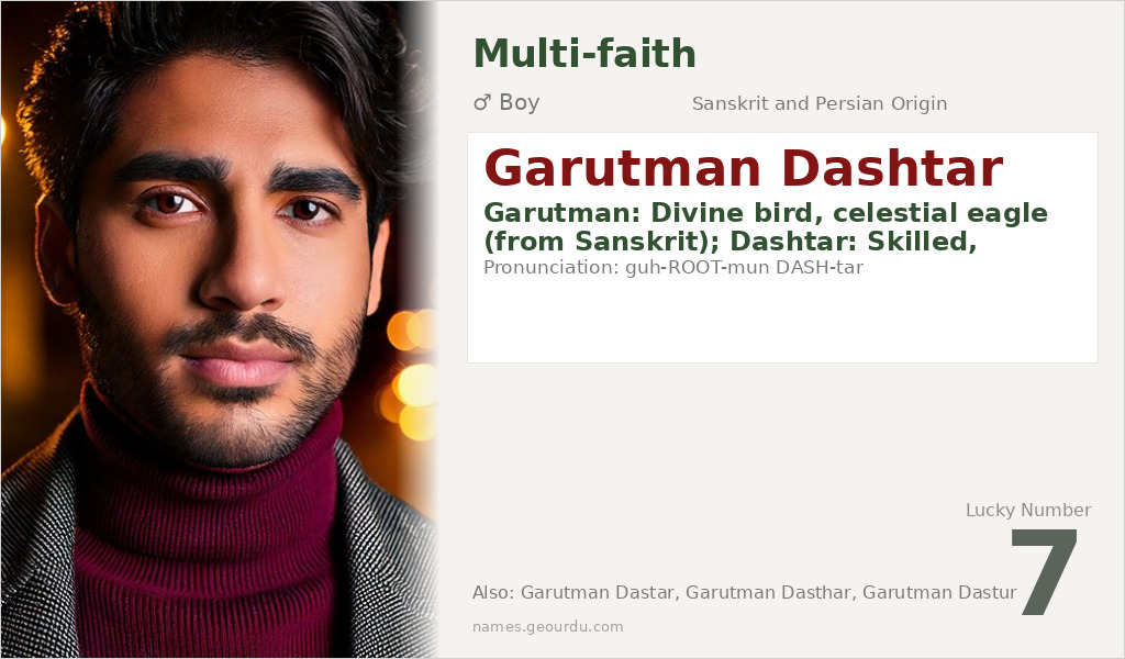 Garutman Dashtar Name Meaning and Details