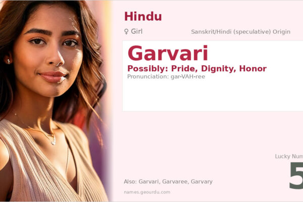 Garvari Name Meaning — Origin, Gender & Details (2025)