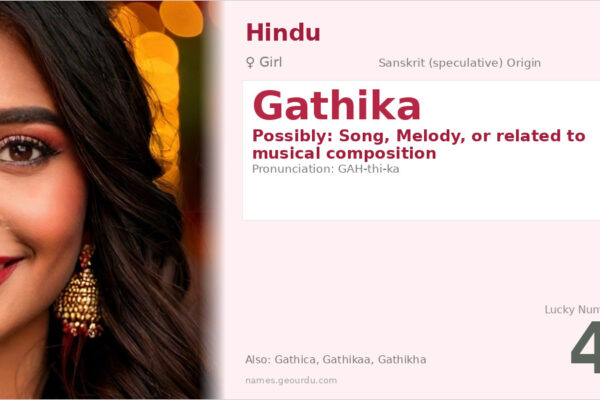 Gathika Name Meaning — Origin, Gender & Details (2025)
