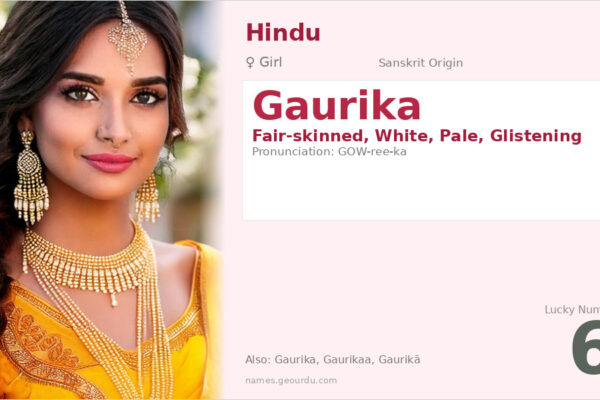 Gaurika Name Meaning — Sanskrit Origin, Girl Name & Details (2025)