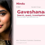 Gaveshanaa Name Meaning and Details