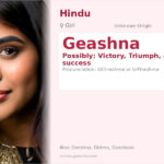 Geashna Name Meaning and Details
