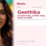 Geethika Name Meaning and Details