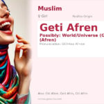 Geti Afren Name Meaning and Details