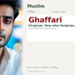Ghaffari Name Meaning and Details