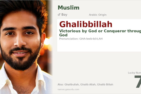 Ghalibbillah Meaning — Arabic Origin, Boy Name & Details (2025)