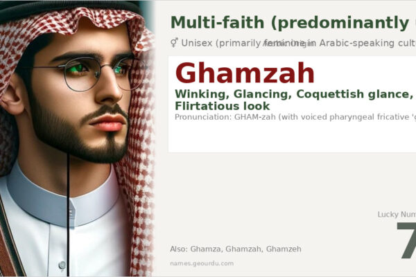 Ghamzah Name Meaning — Arabic Origin, Gender & Cultural Significance (2025)