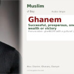 Ghanem Name Meaning and Details