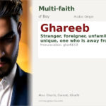 Ghareeb Name Meaning and Details