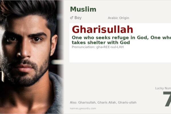 Gharisullah Name Meaning — Arabic Origin, Boy Name & Details (2025)
