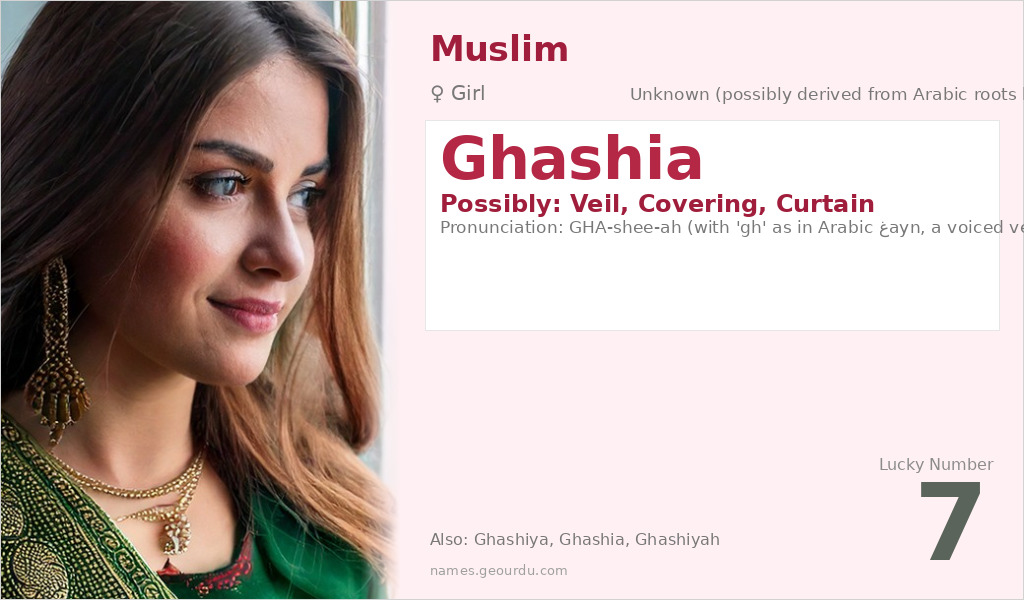 Ghashia Name Meaning and Details