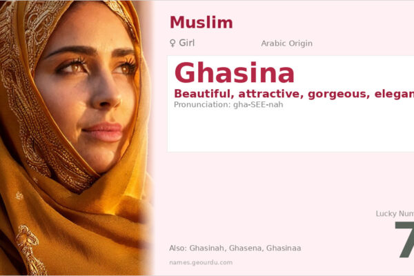 Ghasina Name Meaning — Arabic Origin, Girl Name & Details (2025)