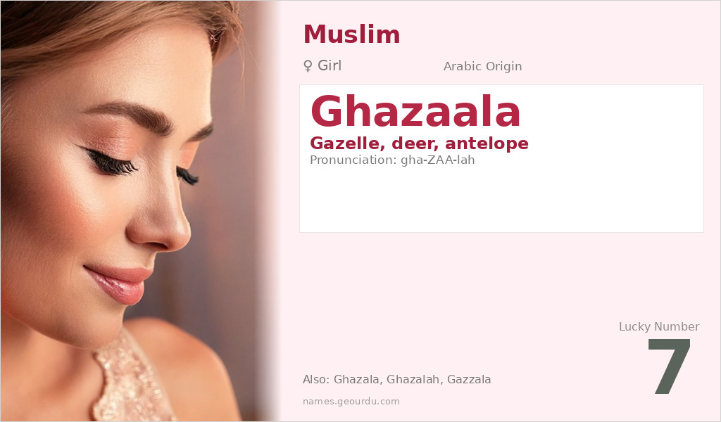 Ghazaala Name Meaning and Details