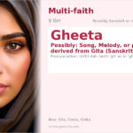Gheeta Name Meaning and Details