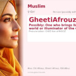 GheetiAfrouz Name Meaning and Details
