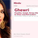 Ghewri Name Meaning and Details