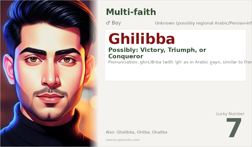 Ghilibba Name Meaning and Details