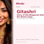 Gitashri Name Meaning and Details