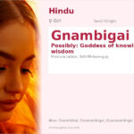 Gnambigai Name Meaning and Details