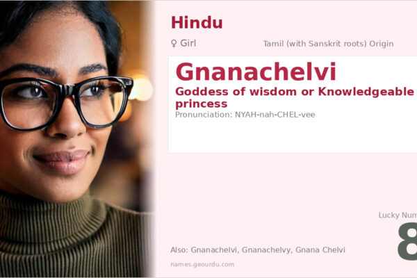 Gnanachelvi Name Meaning — Tamil Origin, Goddess of Wisdom & Details (2025)