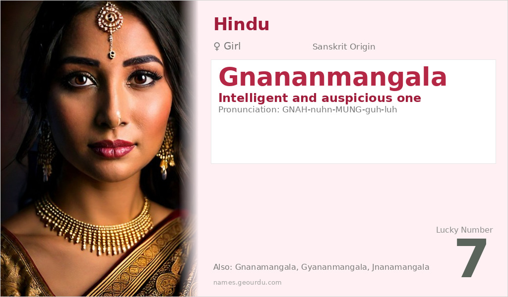 Gnananmangala Name Meaning and Details
