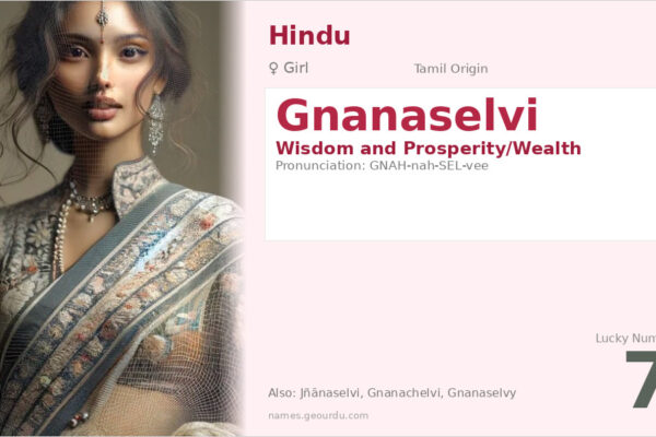 Gnanaselvi Name Meaning — Tamil Origin, Girl Name & Details (2025)