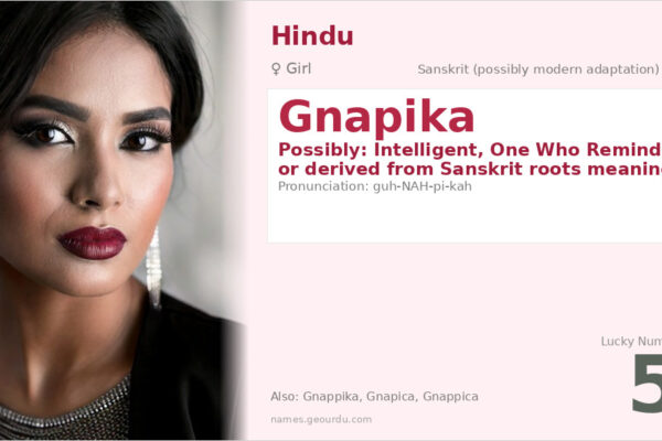 Gnapika Name Meaning — Origin, Gender & Details (2025)
