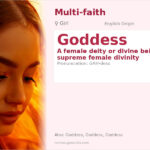 Goddess Name Meaning and Details