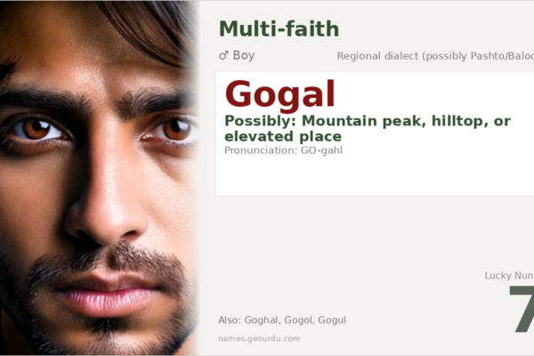 Gogal Name Meaning — Origin, Gender & Details (2025)