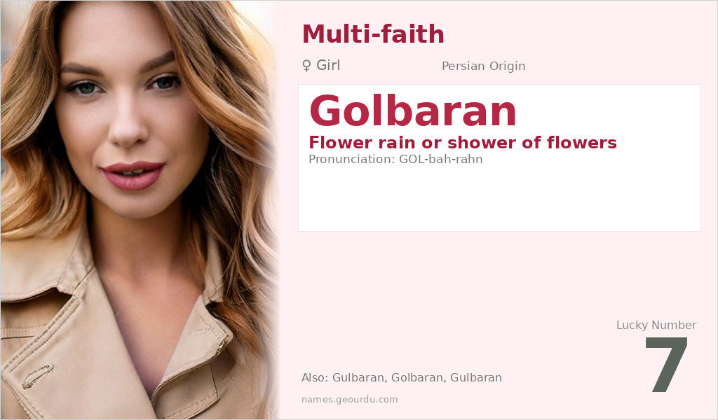 Golbaran Name Meaning and Details